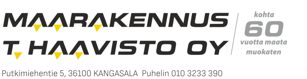 Maarakennus T Haavisto Oy logo vuodesta 1969